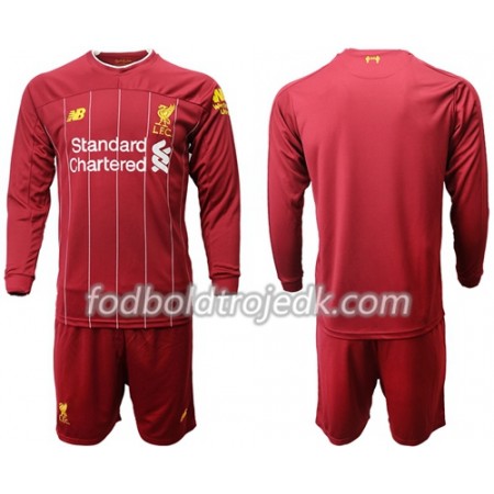 Liverpool Børn Hjemme 2019/20 - Fodboldtrøjer(L/S)